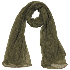 MFH — Écharpe en maille camouflage coyote 190 x 90 cm