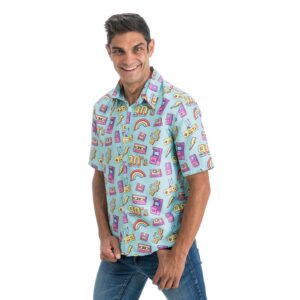 CHAKS — Chemise de fête homme vintage années 90