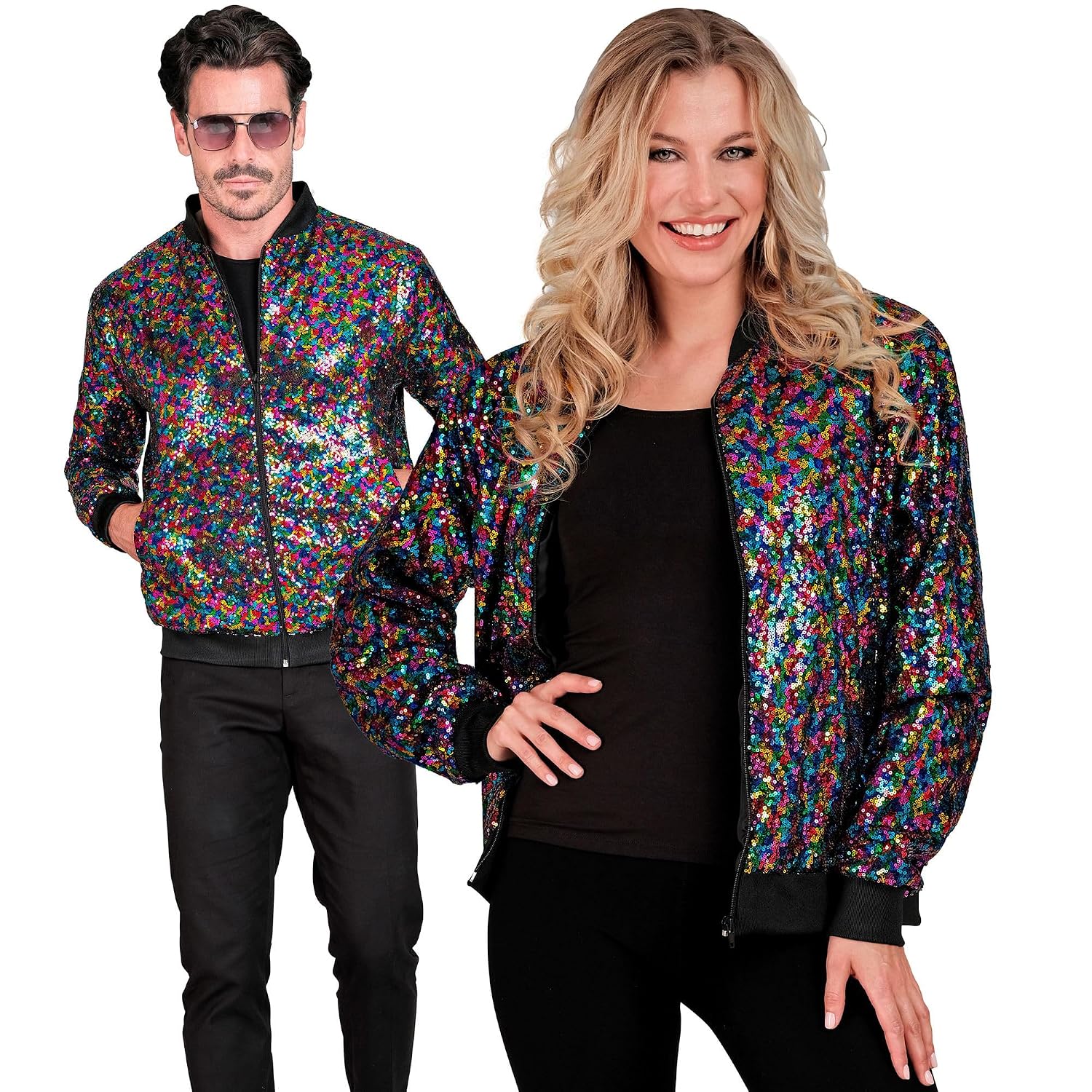 W WIDMANN MILANO Party Fashion — Blouson bomber à paillettes adulte
