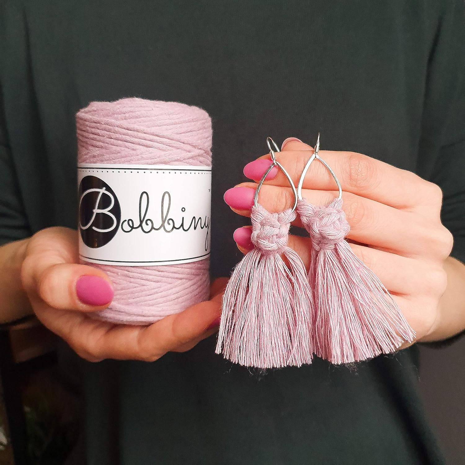 Bobbiny — Cordon macramé simple torsion 1,5 mm 100 m – Image 2