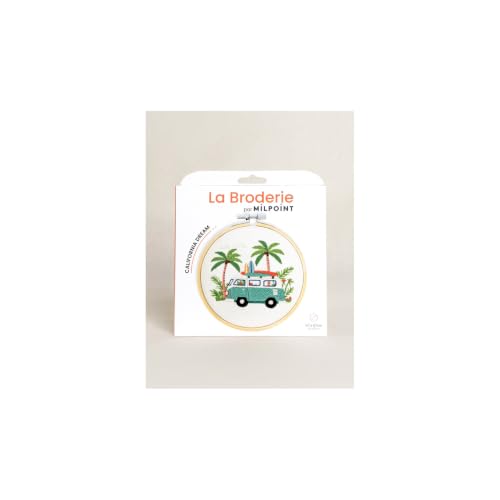 Kit de broderie avec tambour — 15 cm