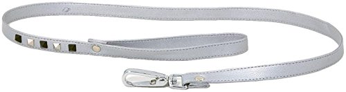 MARTIN SELLIER Pearl — Laisse en simili cuir gris S