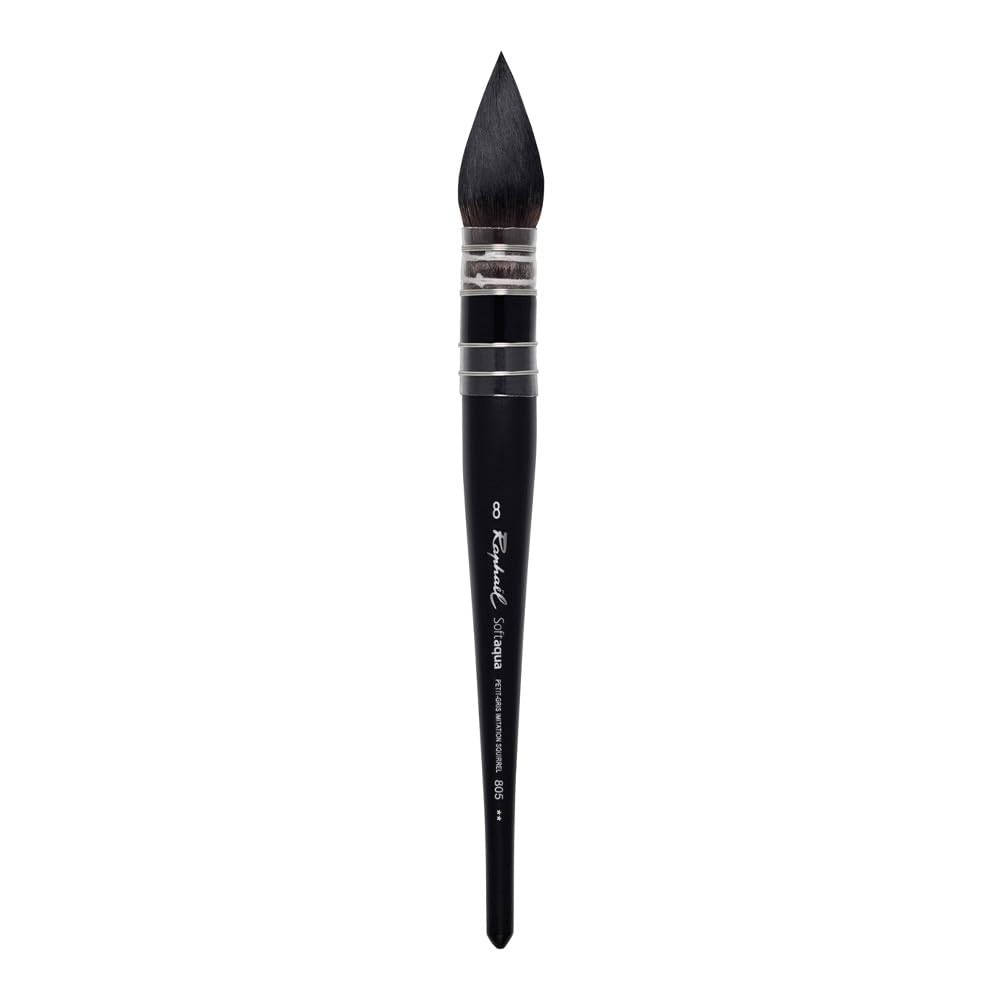 RAPHAEL Soft Aqua — Pinceau Quills taille 8
