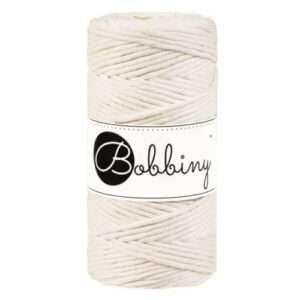 Bobbiny Regular — Corde macramé peignée 3 mm 100 m naturel