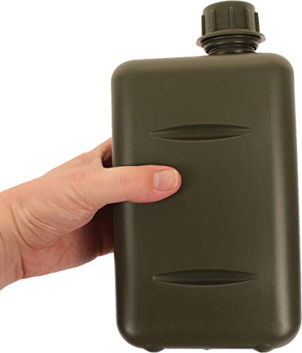 MIL-TEC Patrol — Gourde avec housse et sangle olive 2 L – Image 5