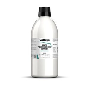 VALLEJO — Vernis polyuréthane permanent mat 500 ml