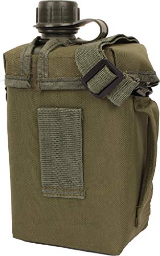 MIL-TEC Patrol — Gourde avec housse et sangle olive 2 L – Image 3