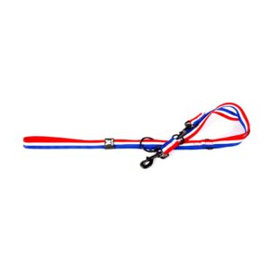 MARTIN — Laisse multiposition en nylon tricolore