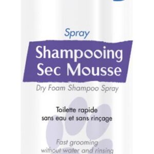 VIVOG — Spray shampoing sec mousse chien et chat 300 ml