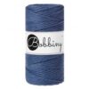 Bobbiny Regular — Corde macramé peignée 3 mm 100 m Jeans