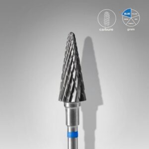 Alternative view of STALEKS — Foret à ongles cône carbure bleu 6/14 mm