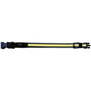 MARTIN SELLIER — Collier lumineux nylon USB jaune 2,5x45-63 cm