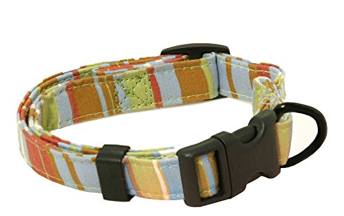 MARTIN — Collier réglable pour chien rayé 16 cm
