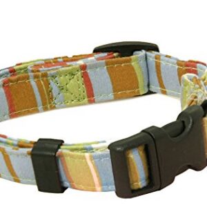 MARTIN SELLIER — Collier réglable pour chien rayé 10 mm