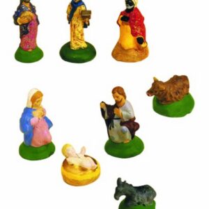 Alternative view of GRAINE CREATIVE — Lot de 9 moules en latex crèche de Noël
