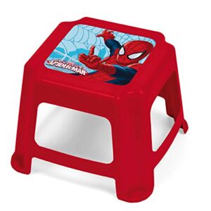HASBRO Spiderman — Tabouret marchepied rouge/bleu 21 x 27 cm