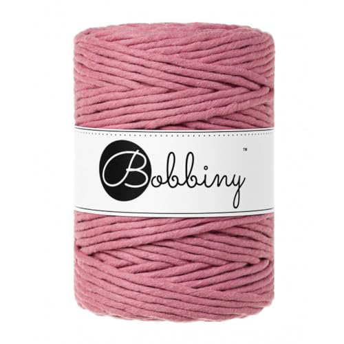 Bobbiny XXL — Corde macramé peignée 5 mm 100 m Blossom
