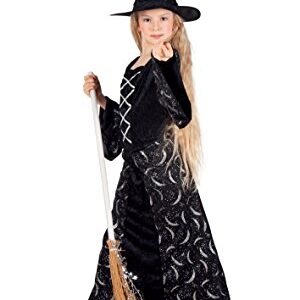 BOLAND — Costume de sorcière enfant noir 10-12 ans