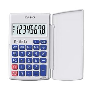 CASIO LC-401LV — Calculatrice scolaire primaire blanche