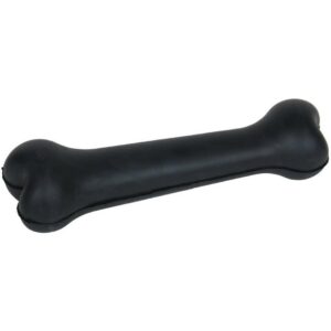 MARTIN Sellier Rubb'n'Black — Jouet chien os XL 22 cm