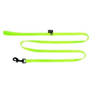 MARTIN SELLIER — Laisse classique en nylon verte 120 cm