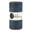 Bobbiny Regular — Corde macramé peignée 3 mm 100 m Charcoal