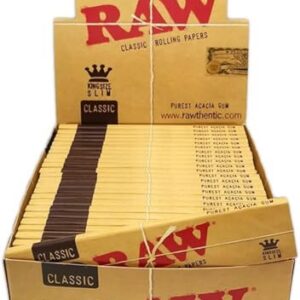 ROLL WITH US DEPOT — Boîte de 50 carnets de feuilles à rouler King Size Slim