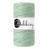 Bobbiny — Cordon en macramé simple 3 mm x 100 m aloé