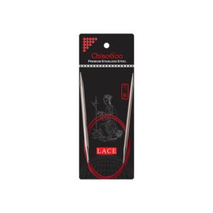 ChiaoGoo RED Lace — Aiguille circulaire 80 cm 7,00 mm