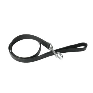 MARTIN 499 Bicolor — Laisse en cuir noire 100 cm