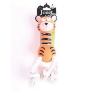 Alternative view of MARTIN SELLIER — Jouet pour chien en vinyle et corde Super Tigre