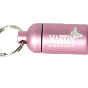 MARTIN — Tube d’adresse en aluminium orange 1,4 cm