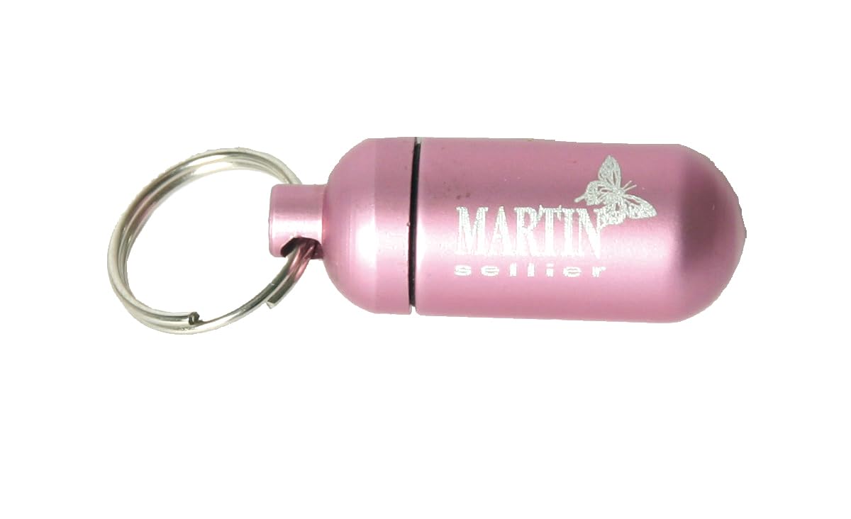 MARTIN — Tube d’adresse en aluminium orange 1,4 cm
