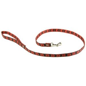 ALTEREGO — Écharpe jacquard rouge/noir 1 m M