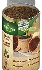VILMORIN — 12 godets coco ronds 6 cm