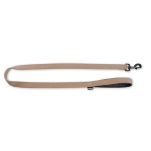 MARTIN — Laisse pour chien en nylon beige 120 x 2,5 cm