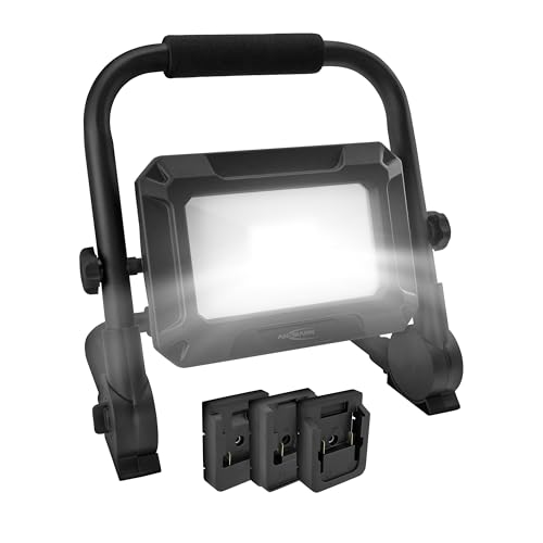 ANSMANN — Projecteur LED pour batteries 18V, 3000 lm