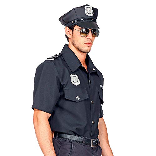 W WIDMANN MILANO Party Fashion — Chemise de policier noire – Image 4