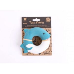 MARTIN SELLIER Donut Dauphin — jouet en latex pour chien