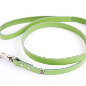MARTIN — Laisse en cuir coloré classique