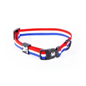 MARTIN — Collier tricolore en nylon