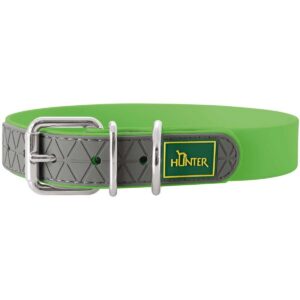HUNTER Convenience — Collier pour chien vert pomme XS-S