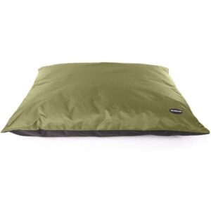 MARTIN — Coussin pour chien waterproof noir et taupe 120 x 100 cm