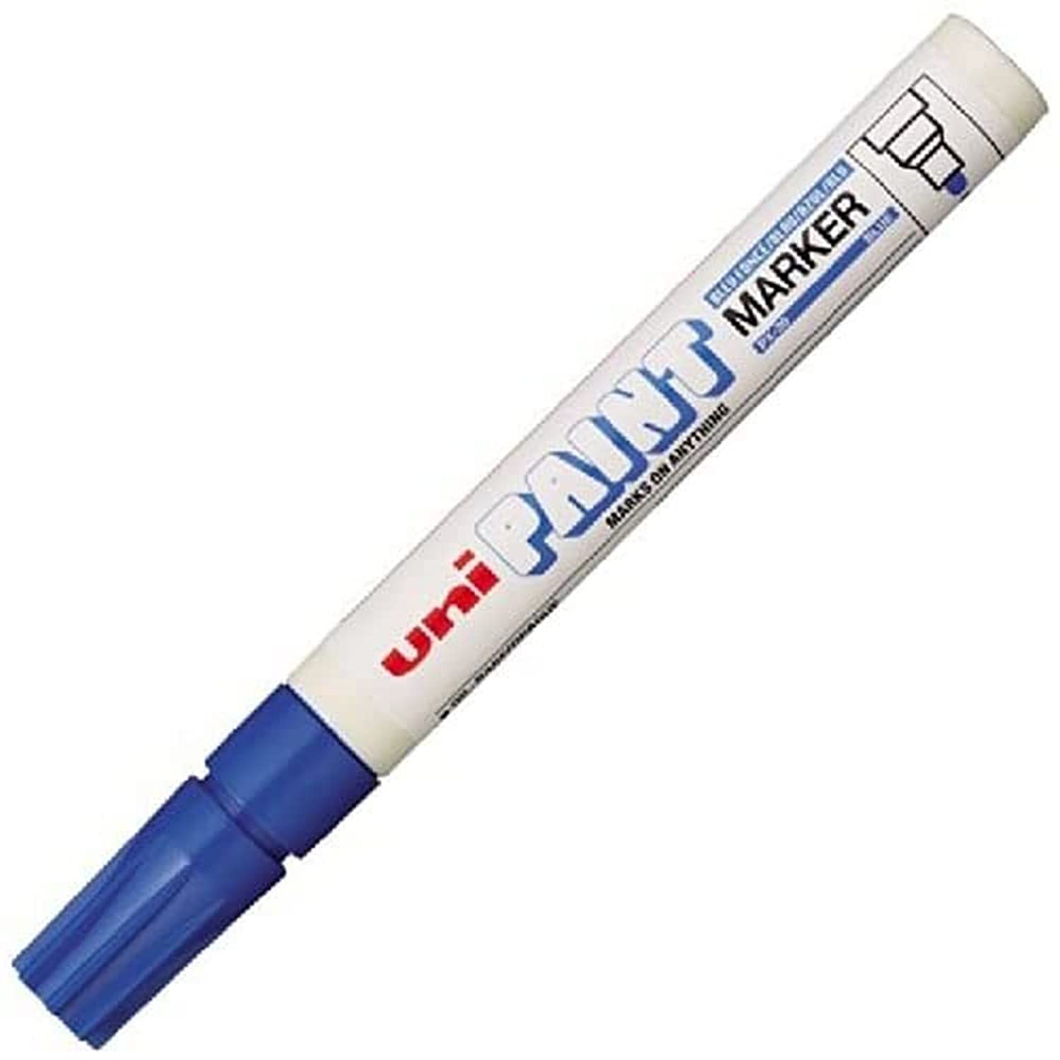 Marqueur peinture à l’huile indélébile — bleu foncé, lot de 12