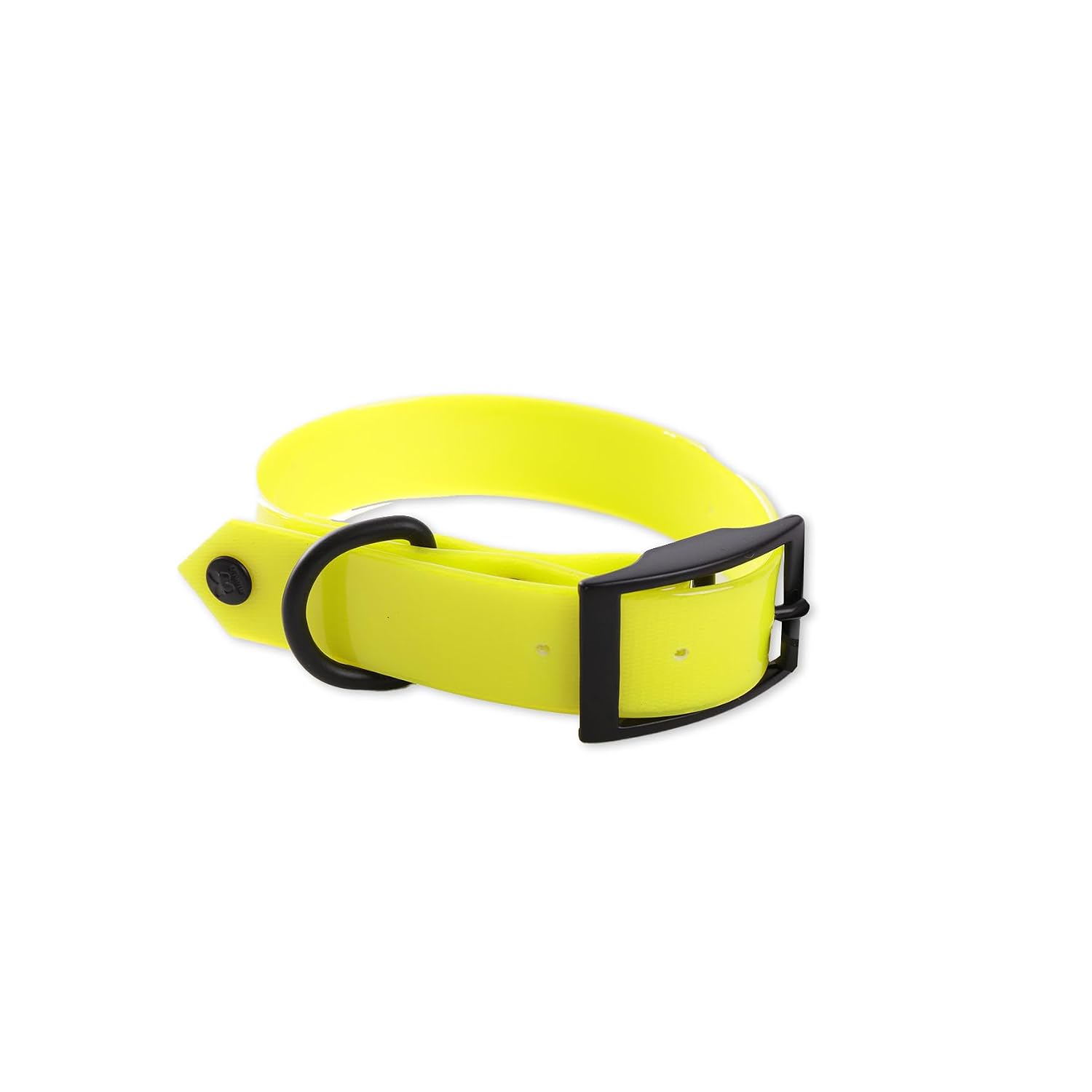 MARTIN — Collier réfléchissant de chasse TPU jaune 25 mm x 65 cm