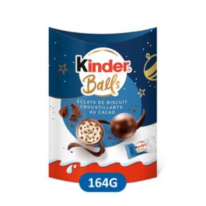 KINDER — Boules au lait et biscuits croustillants cacao 164 g