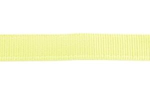 MARTIN SELLIER — Laisse en nylon double épaisseur vert citron