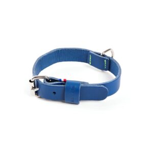 MARTIN — Collier bicolore en cuir pleine fleur
