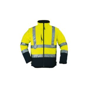 COVERGUARD — Veste softshell haute visibilité à capuche L