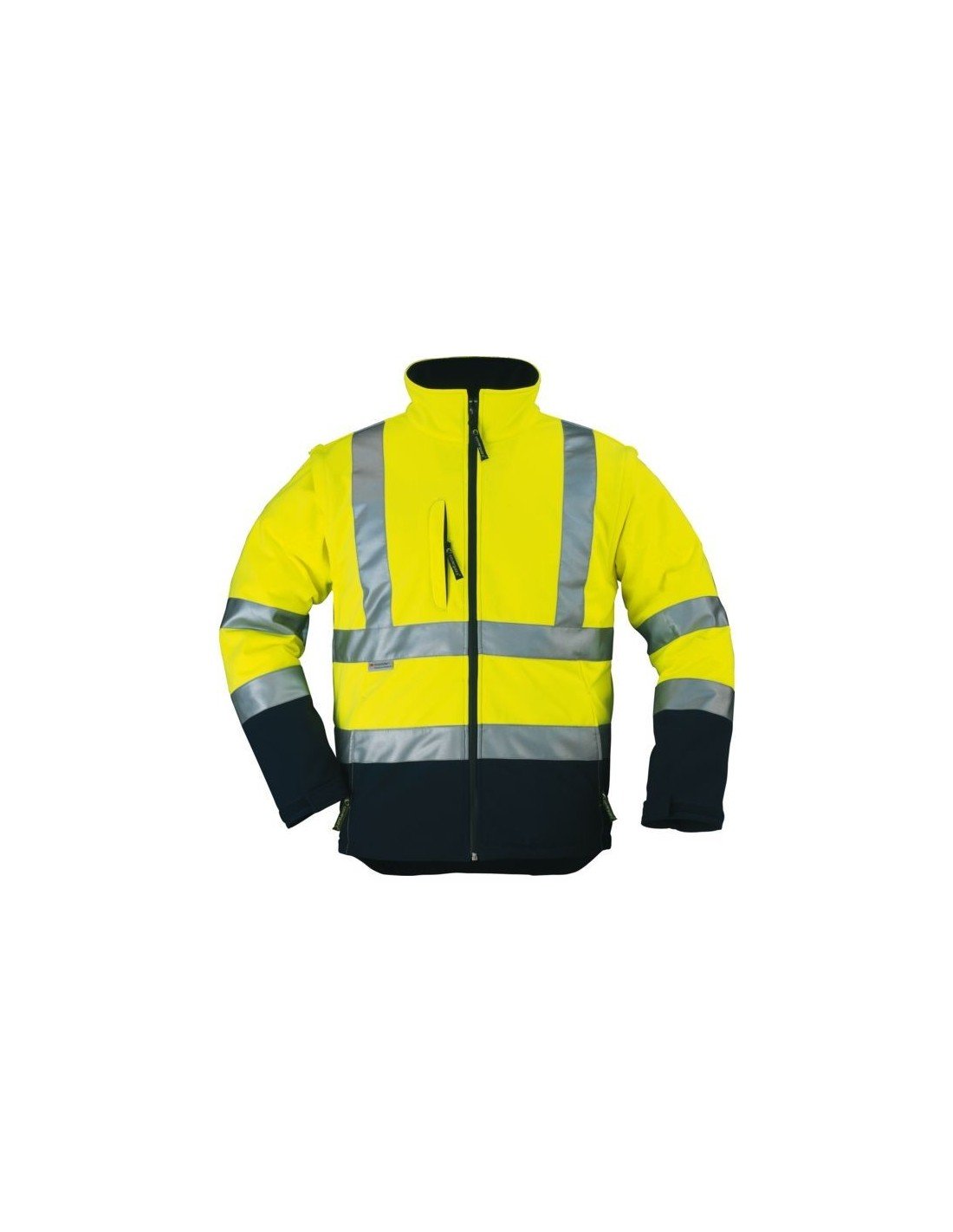 COVERGUARD — Veste softshell haute visibilité à capuche L